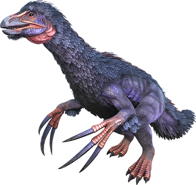 ark therizinosaurus survival taming dododex kibble evolved chicken tickle dinosaur calculator creature tame tips chased got any jwe nay yay